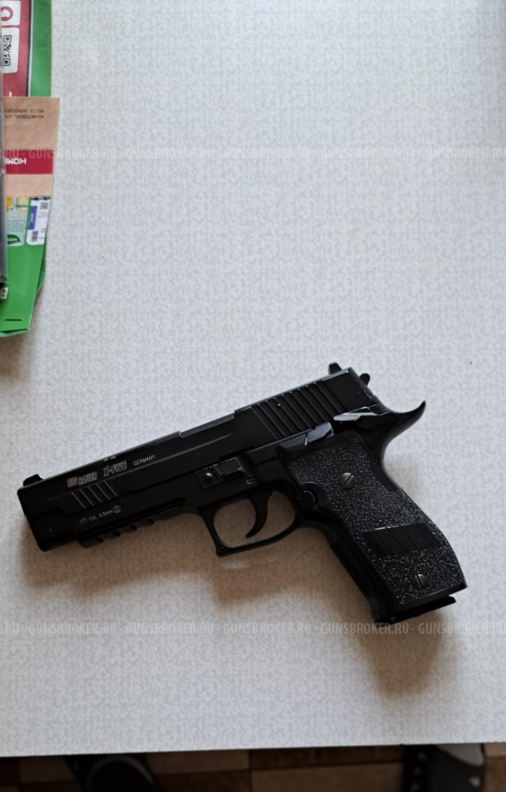 Пневматический пистолет Sig Sauer x five p 226 s