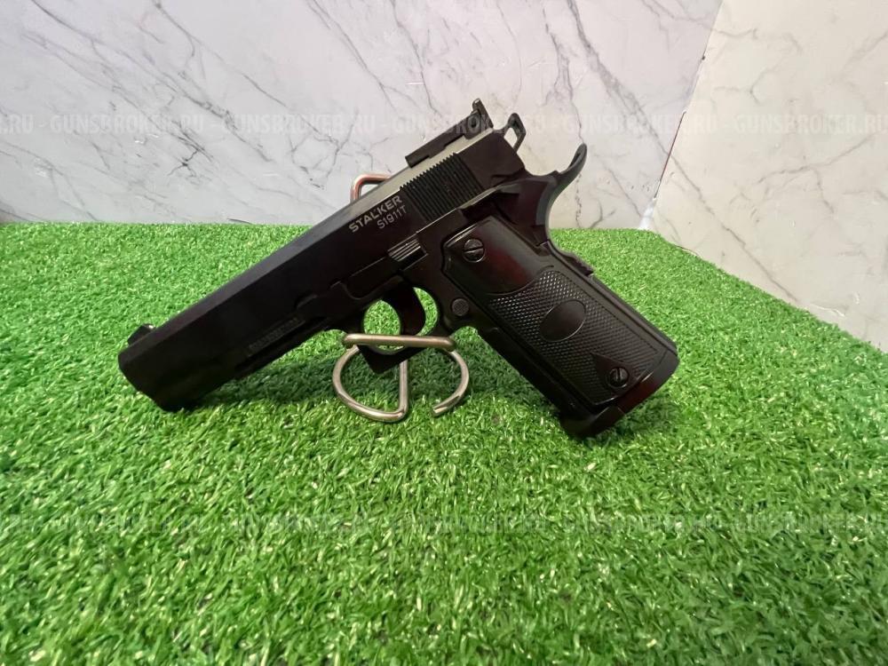 пневматический пистолет stalker s1911t