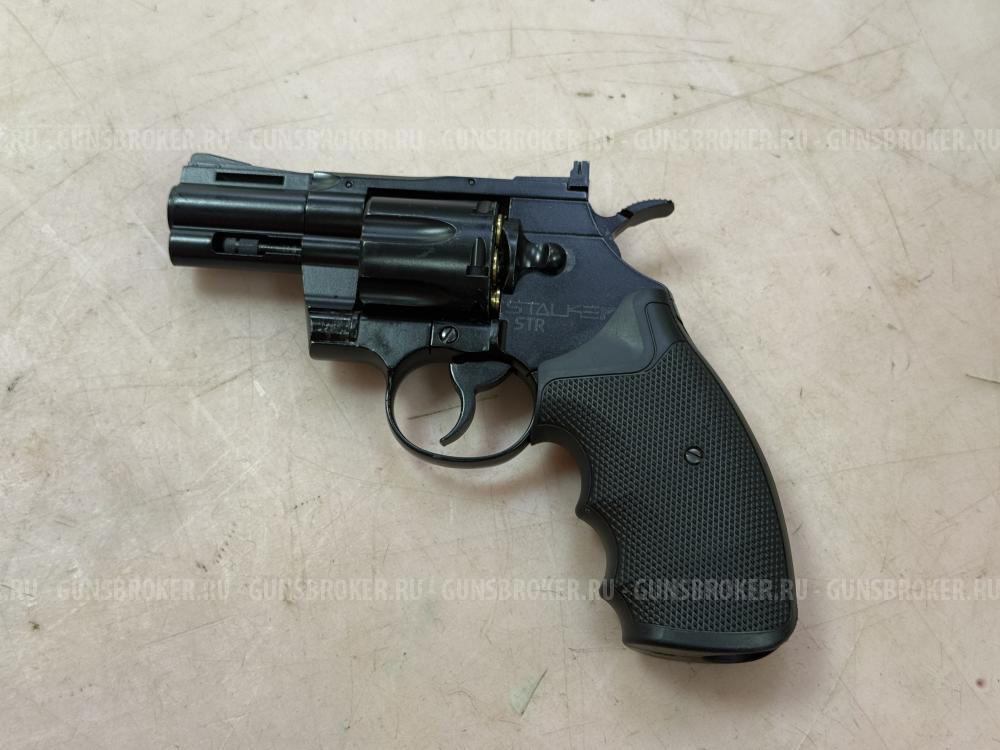 Пневматический пистолет Stalker STR 4.5 мм (револьвер Colt Python 2.5)
