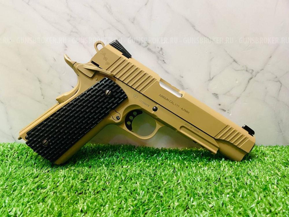 Пневматический пистолет Swiss Arms SA1911 Military Rail Pistol (Colt)