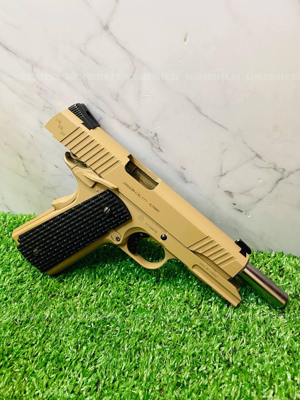 Пневматический пистолет Swiss Arms SA1911 Military Rail Pistol (Colt)