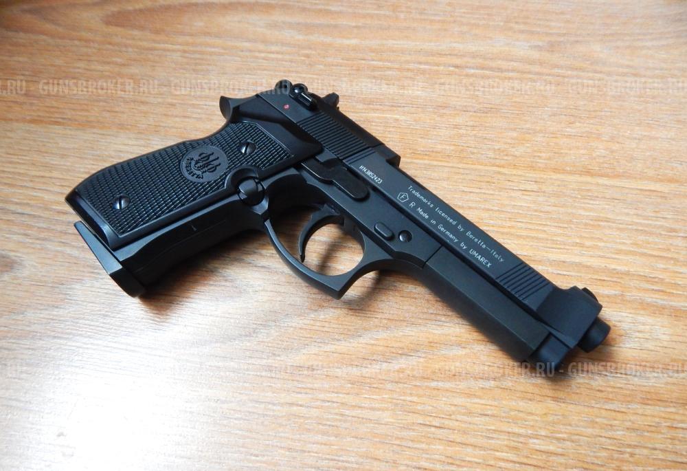 Пневматический пистолет Umarex Beretta M92 FS. Новый с комплектом. Пулевой. Германия.