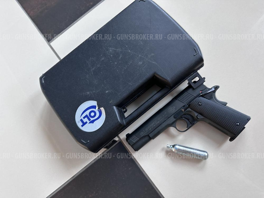 Пневматический пистолет Umarex Colt Government 1911 A1 4.5 мм (пулевой)