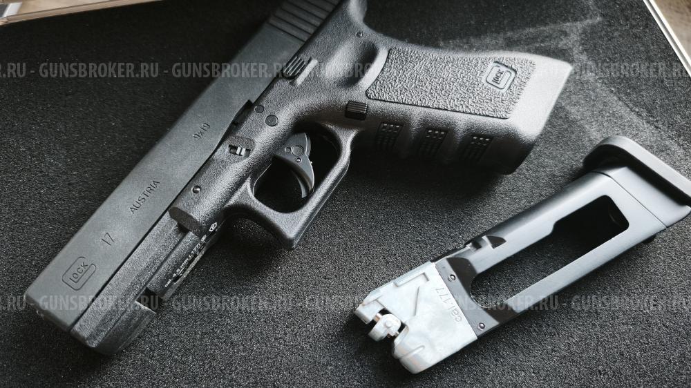 ПНЕВМАТИЧЕСКИЙ ПИСТОЛЕТ UMAREX GLOCK 17 (BLOWBACK) gen 3