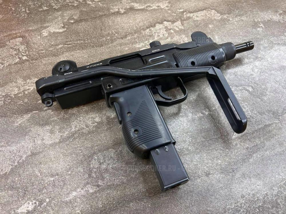 Пневматический пистолет Umarex IWI Mini UZI 4.5 мм (Умарекс мини УЗИ) (Б/У) ВЫКУПЛЮ У ВАС СХП/ММГ/ПНЕВМАТИКУ