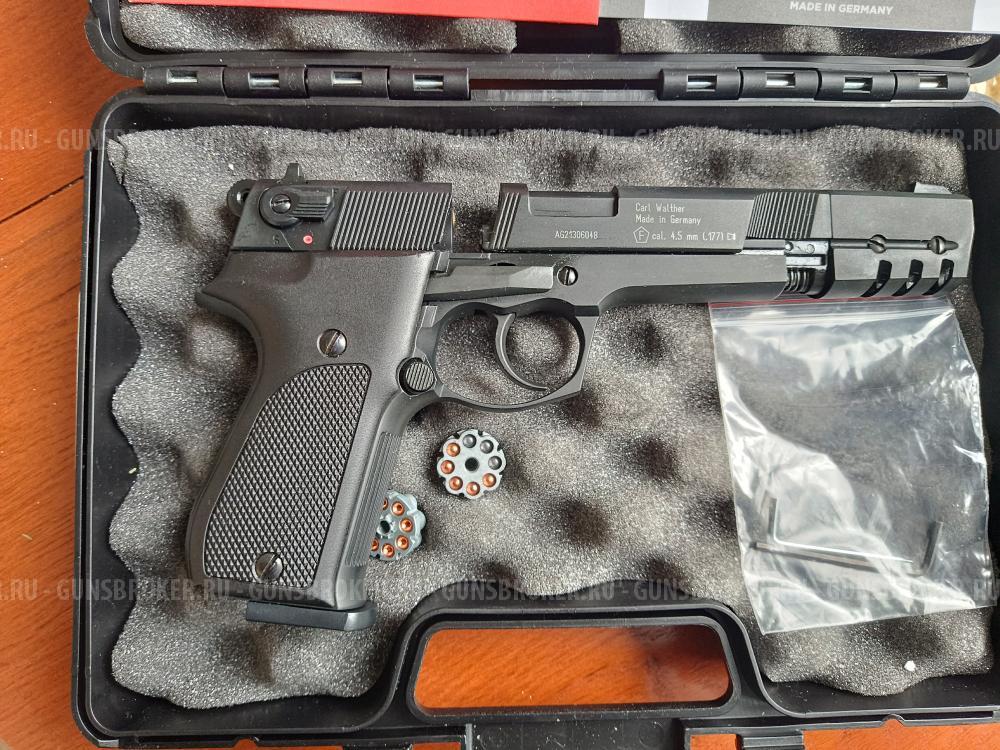 Пневматический пистолет Umarex Walther CP88 Competition 4.5 мм