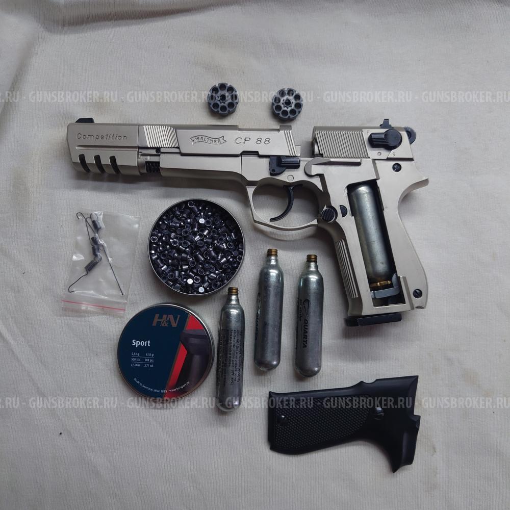 Пневматический пистолет Umarex Walther CP88 Competition