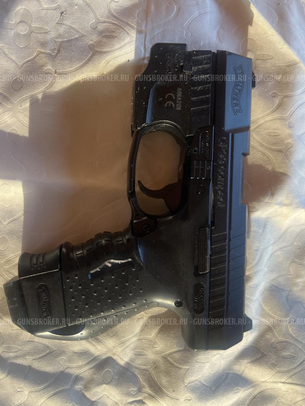 Пневматический пистолет Umarex Walther CP99 Compact 4.5 мм (BlowBack)