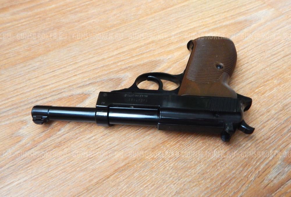 Пневматический пистолет Umarex Walther P38 4.5 мм, новый, с комплектом. Blow Back.
