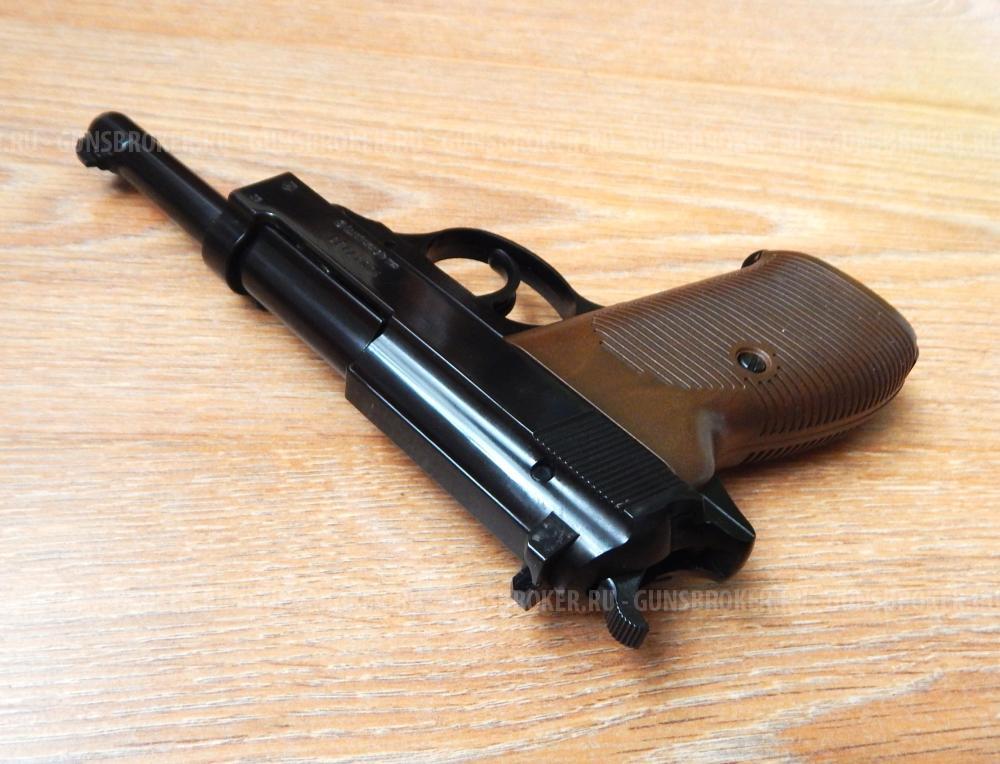 Пневматический пистолет Umarex Walther P38 4.5 мм, новый, с комплектом. Blow Back.