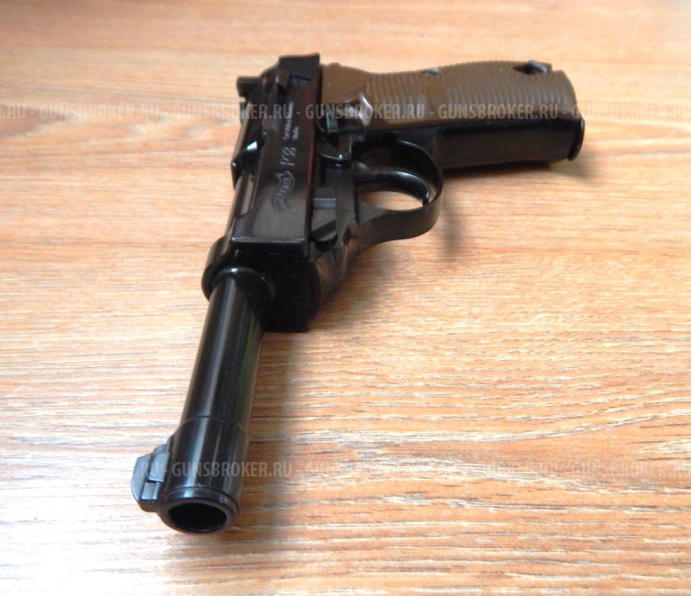 Пневматический пистолет Umarex Walther P38 4.5 мм, новый, с комплектом. Blow Back.