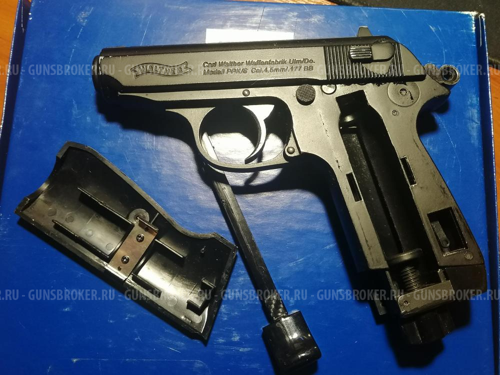 Пневматический пистолет Umarex Walther PPK/S