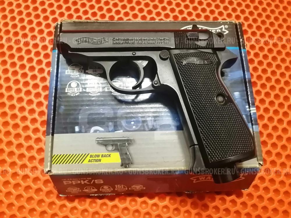 Пневматический пистолет Umarex Walther PPK/S
