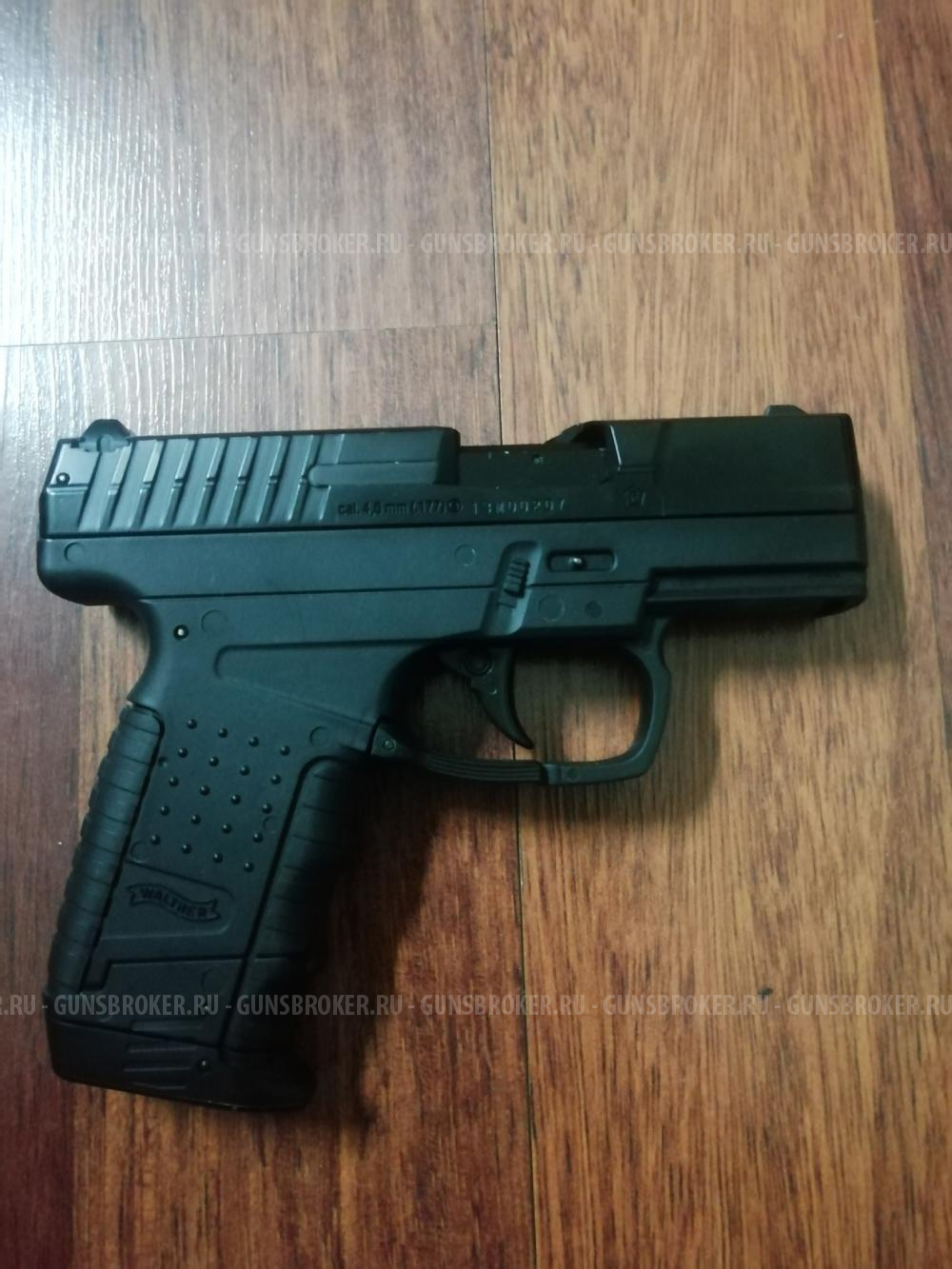 Пневматический пистолет Umarex Walther PPS 4.5 мм (Blowback, металл)