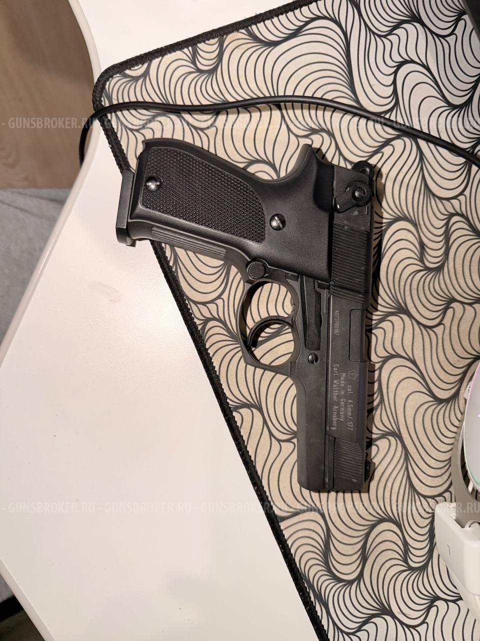 Пневматический пистолет  вальтер