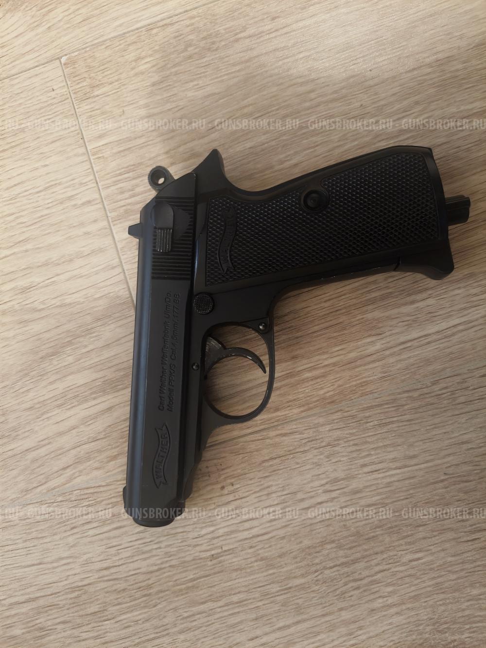 Пневматический пистолет Walther ppk/s