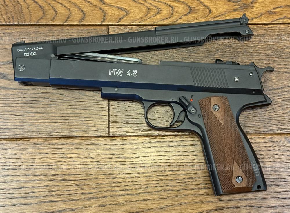 Пневматический пистолет Weihrauch HW 45