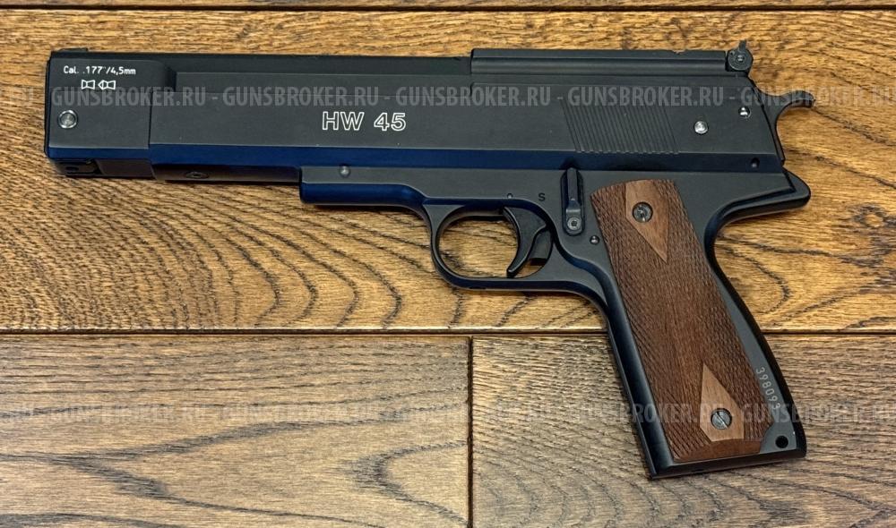 Пневматический пистолет Weihrauch HW 45