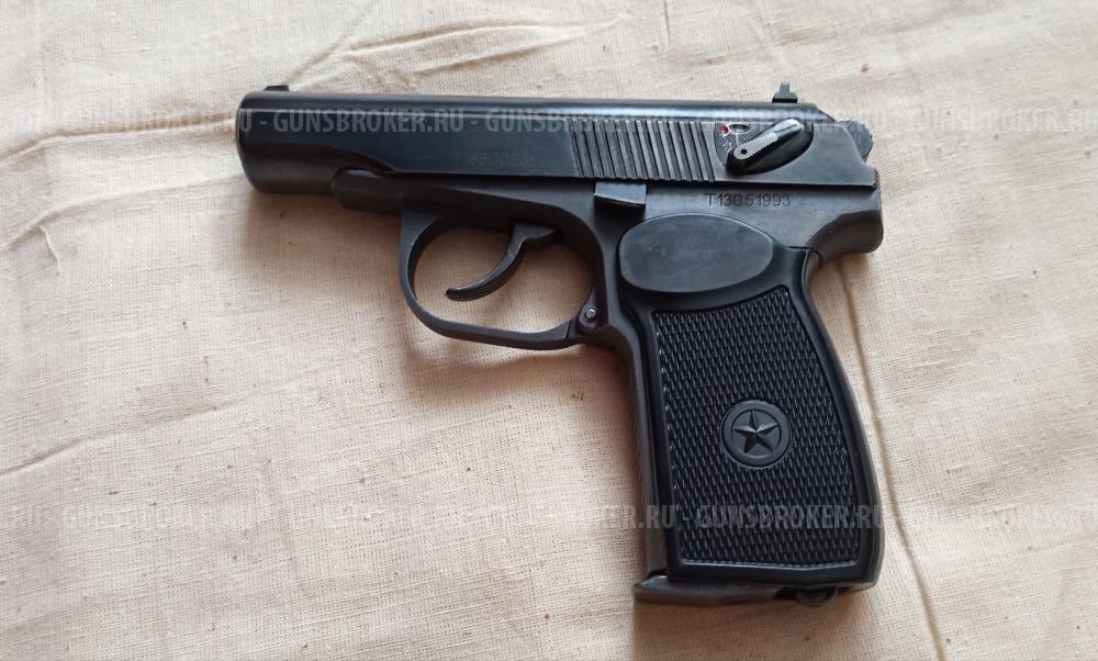 Пневматический ПМ МР-654 гладкий стволик и удлинитель 