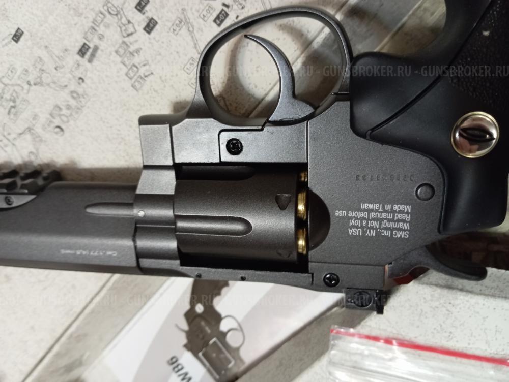 Пневматический револьвер SW B6