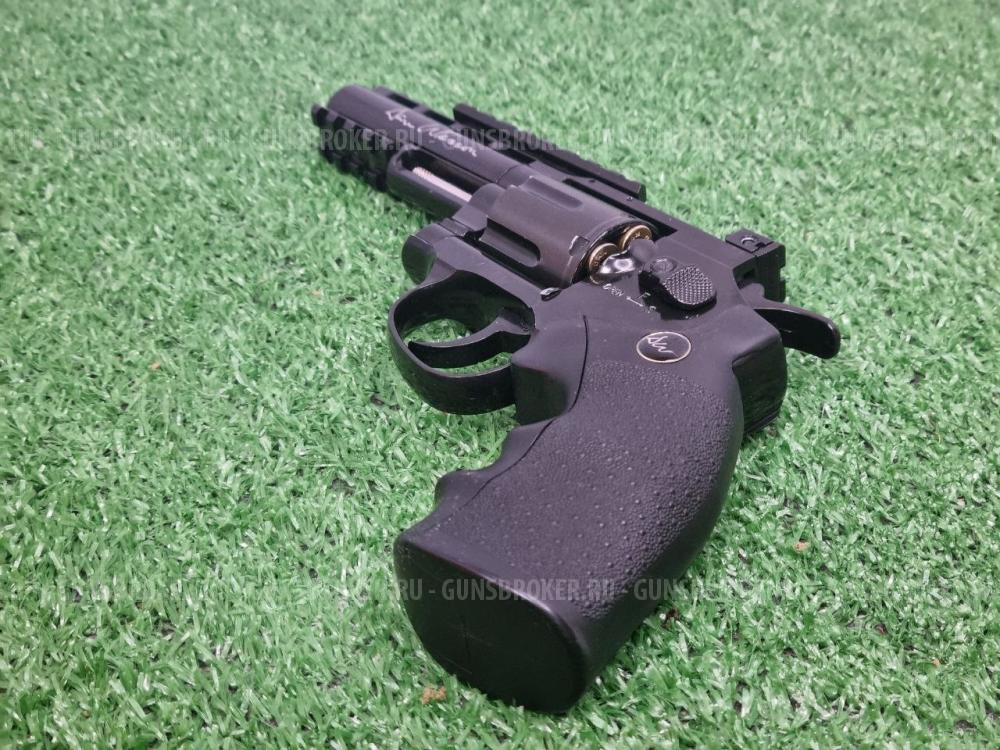 Пневматический револьвер ASG Dan Wesson 4 Black