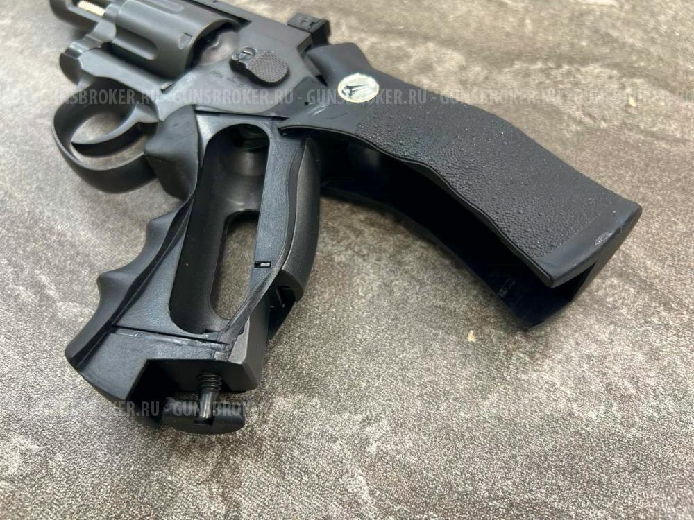 Пневматический револьвер Borner Super Sport 708 (2”, металл, S&W, б/у) 4.5 мм