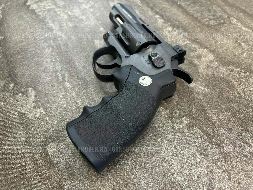 Пневматический револьвер Borner Super Sport 708 (2”, металл, S&W, б/у) 4.5 мм