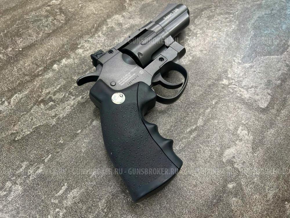 Пневматический револьвер Borner Super Sport 708 (2”, металл, S&W, б/у) 4.5 мм