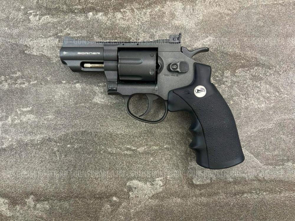 Пневматический револьвер Borner Super Sport 708 (2”, металл, S&W, б/у) 4.5 мм