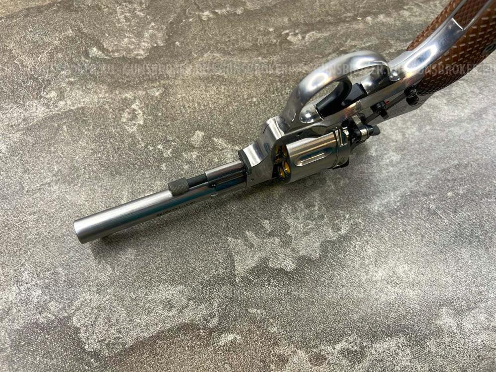 Пневматический револьвер Gletcher Nagan NGT (F) Silver (Наган, шарики BB) 4.5 мм б/у