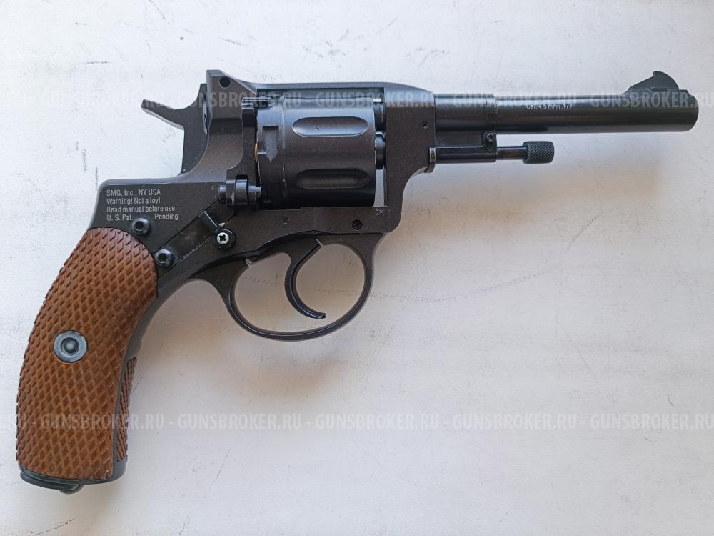 Пневматический револьвер Gletcher NGT Наган