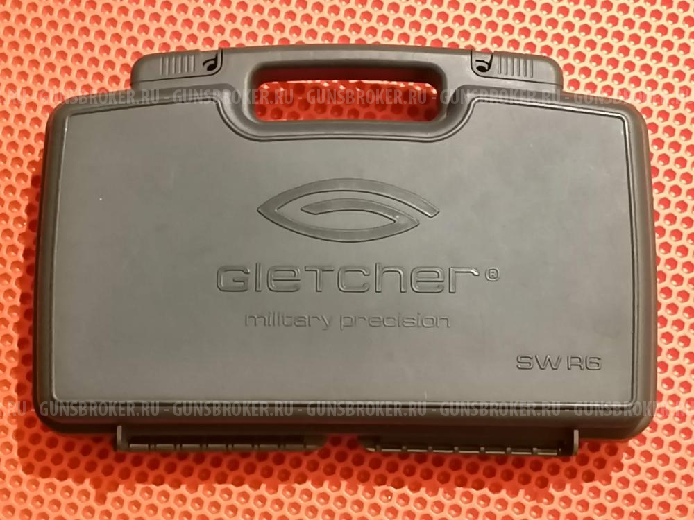 Пневматический револьвер Gletcher SW R6, пулевой.