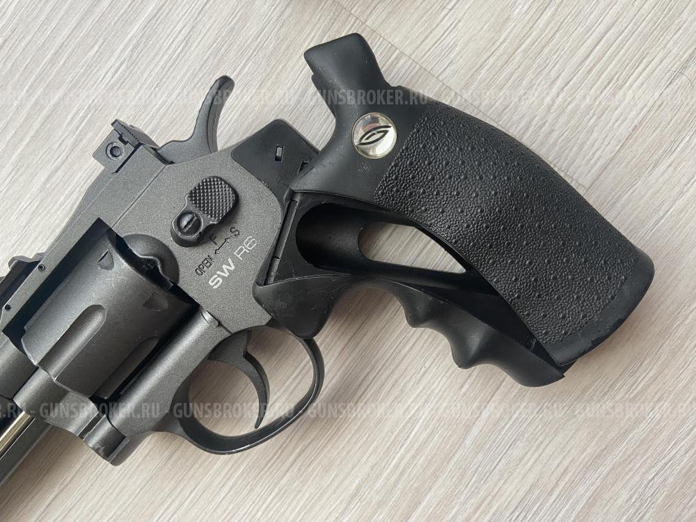 Пневматический револьвер Gletcher SW R6 