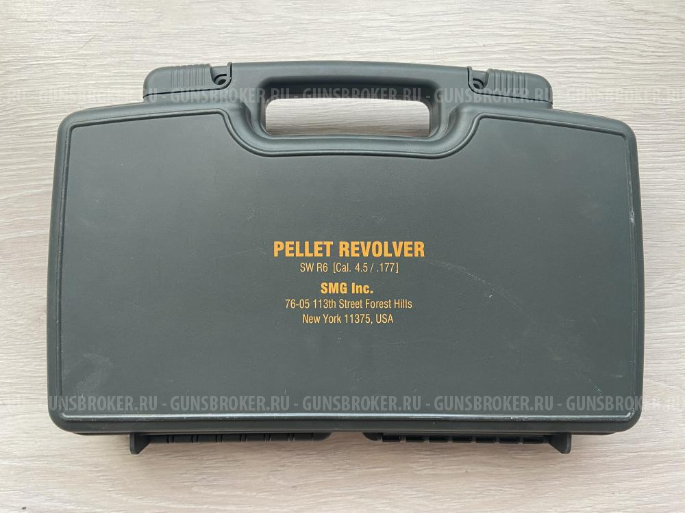 Пневматический револьвер Gletcher SW R6 