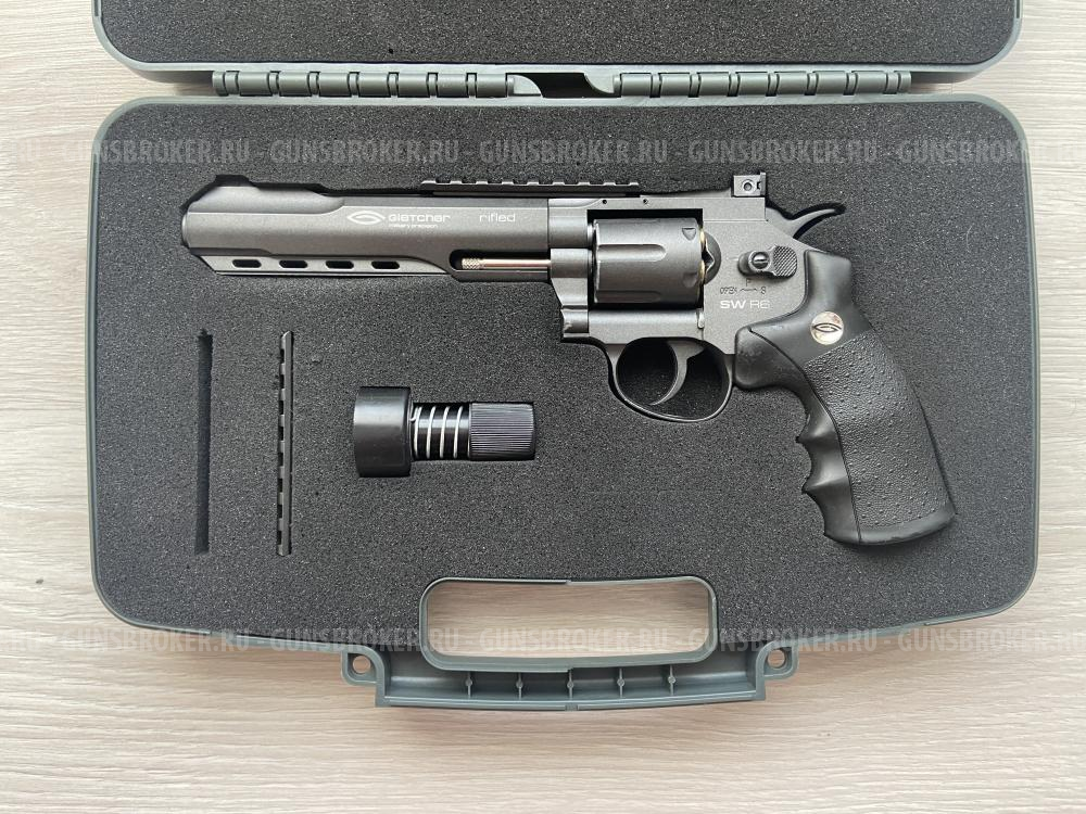 Пневматический револьвер Gletcher SW R6 