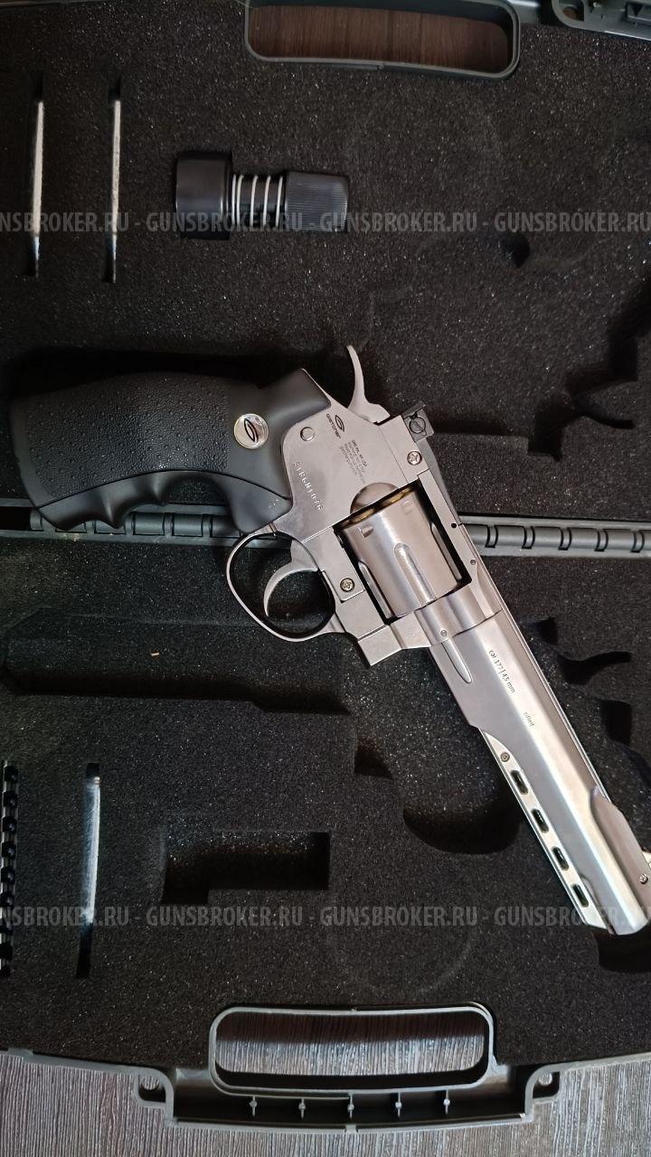 Пневматический револьвер Gletcher SW R6