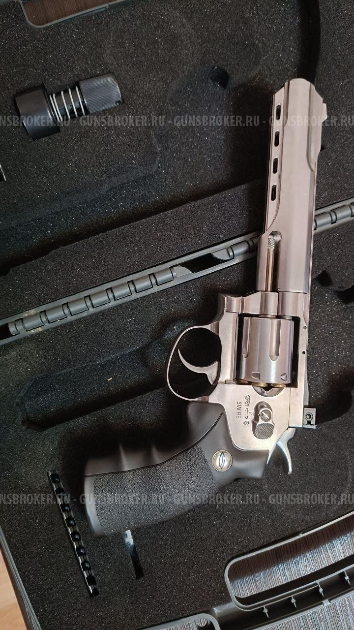 Пневматический револьвер Gletcher SW R6