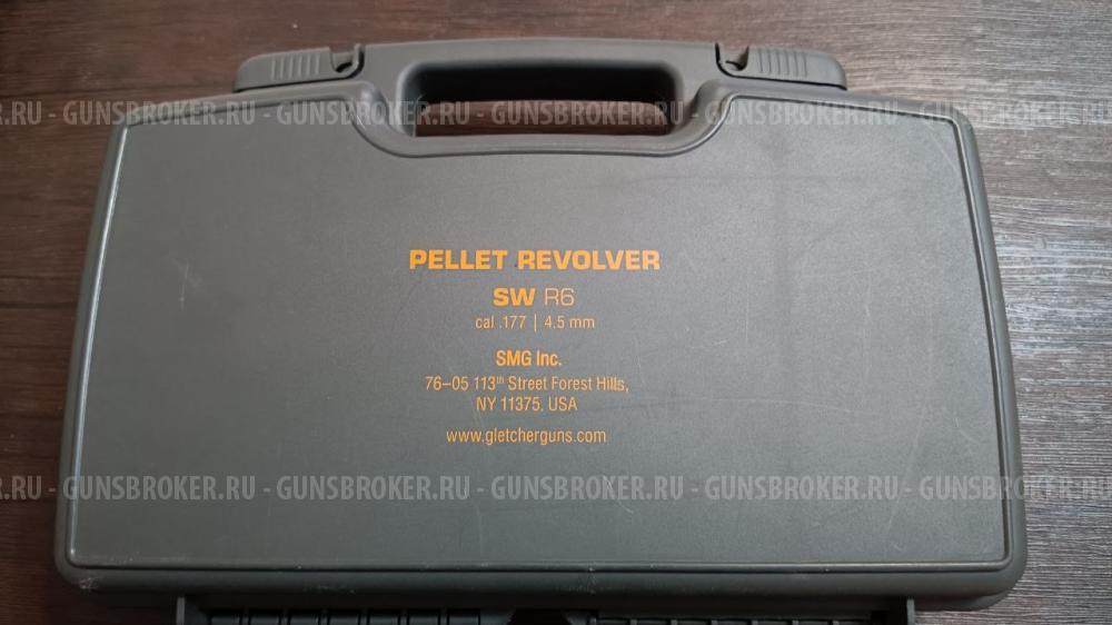 Пневматический револьвер Gletcher SW R6