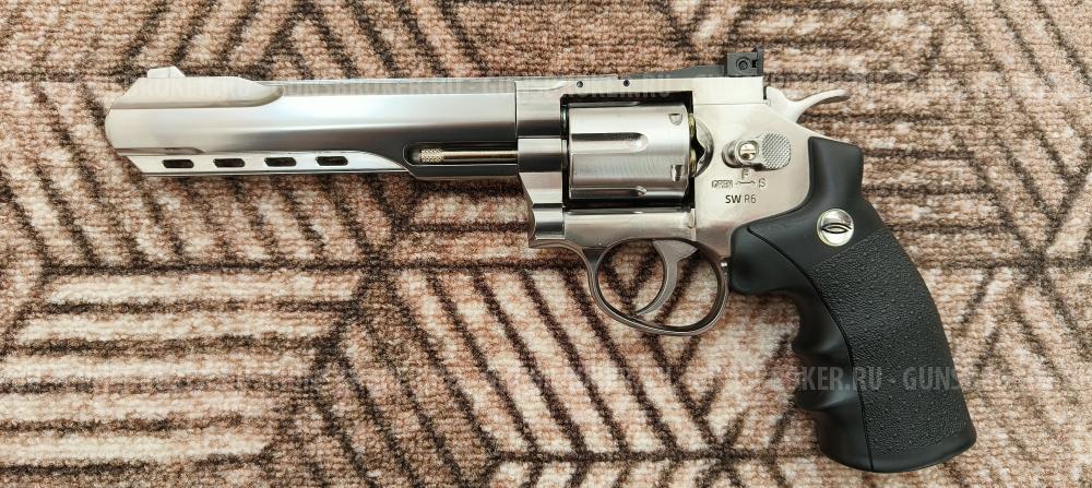 Пневматический револьвер Gletcher SW R6