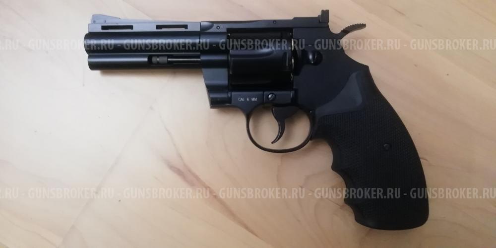 Пневматический револьвер KWC mod.357(Colt Python)