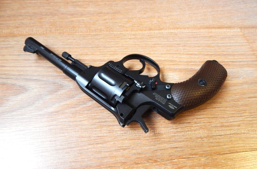 Пневматический револьвер Наган NGT RF Пулевой, от Gletcher. С комплектом. В идеале. Новый.