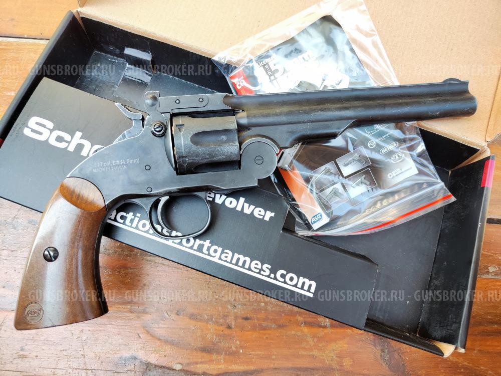 Пневматический револьвер schofield ASG шофилд