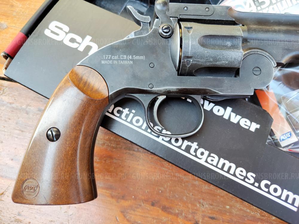 Пневматический револьвер schofield ASG шофилд