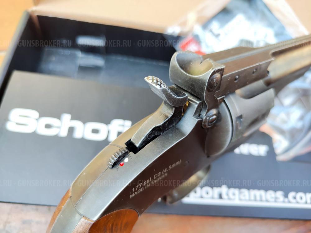 Пневматический револьвер schofield ASG шофилд