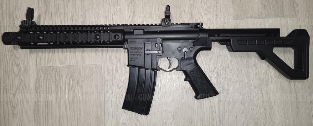 винтовка Crosman DPMS SBR Full Auto (M16 M4, ★3 Дж) 4,5 мм