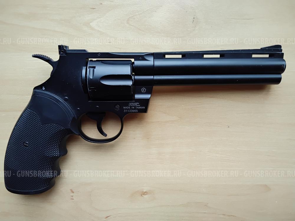 Пневматический револьвер Swiss ARMS 357-6" - Кольт Питон