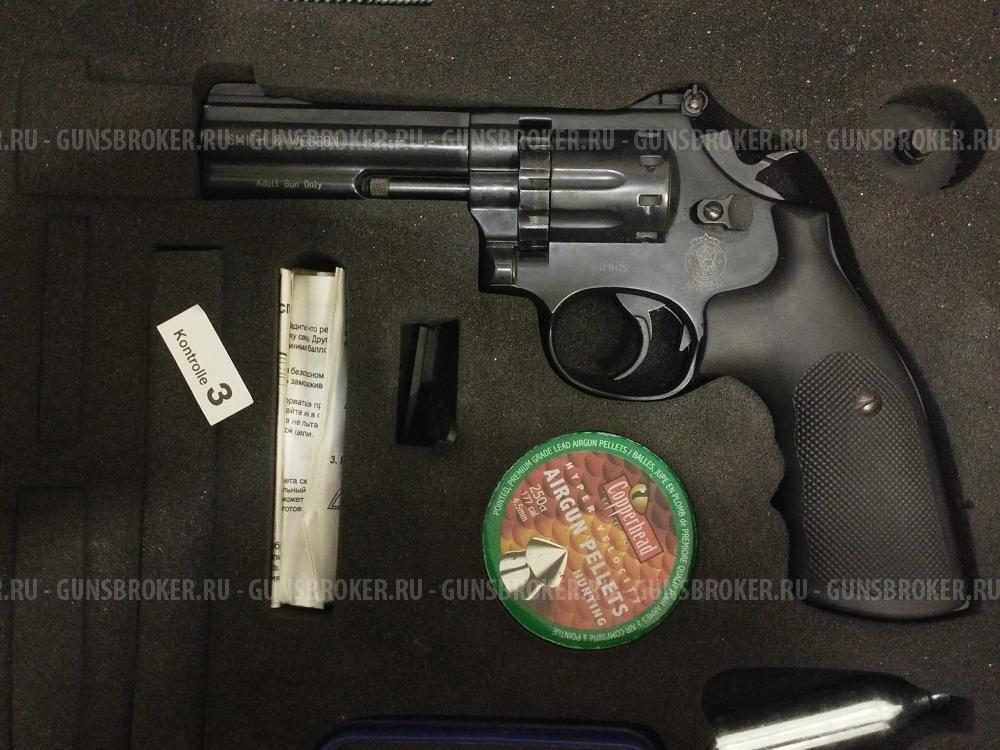 Пневматический револьвер Umarex Smith and Wesson 586 6 (S&W)