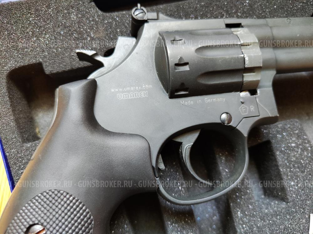 Пневматический револьвер Umarex Smith and Wesson 586 (S&W)