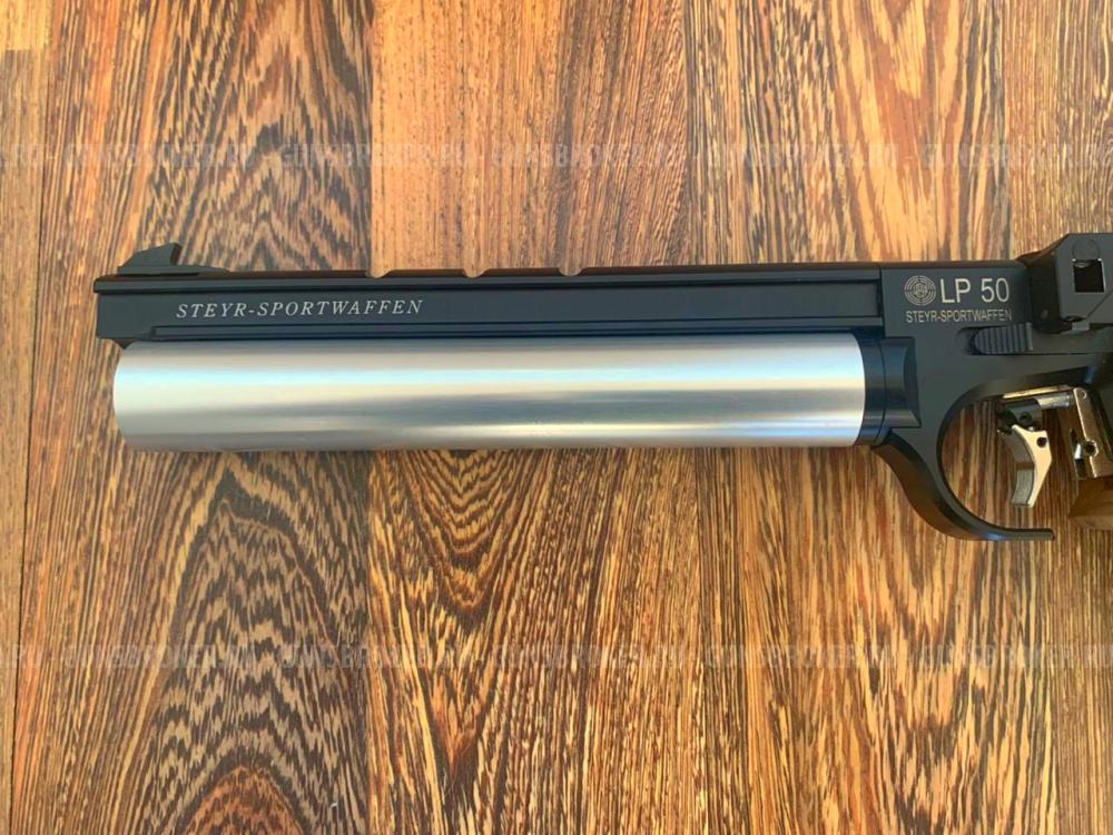Пневматический спортивный пистолет Steyr LP50 Black PCP (биатлонный, 4.5 мм)