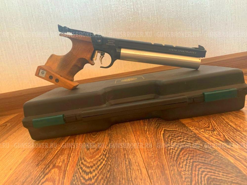 Пневматический спортивный пистолет Steyr LP50 Black PCP (биатлонный, 4.5 мм)